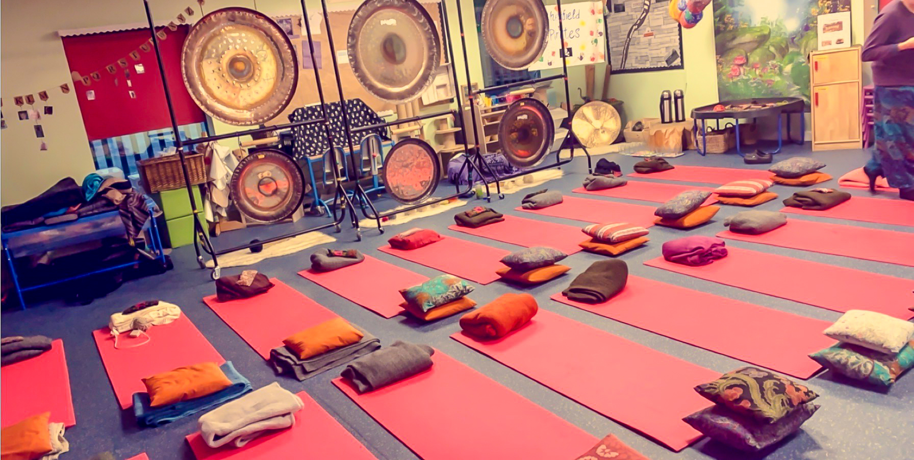 Fisherfield Gong Bath on International Mental Health Day Fisherfield